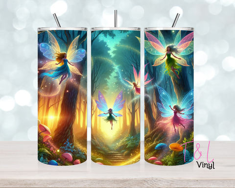 970 Fairies  20 oz Sublimation wrap