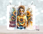 972 Wild Heart 20 oz Sublimation wrap