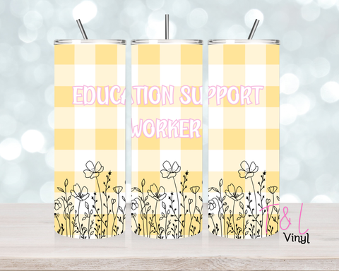 1051 Education Support work 20 oz Sublimation wrap