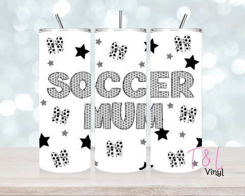1061 Soccer Mum 20 oz Sublimation wrap