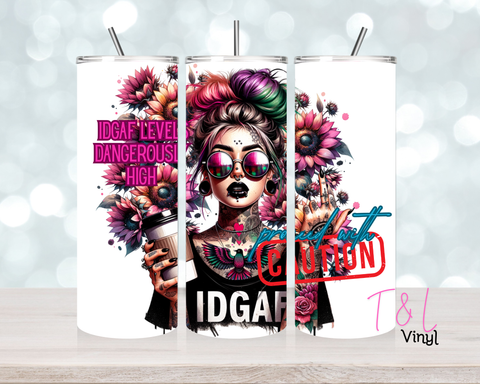 1099 Caution 20 oz Sublimation wrap