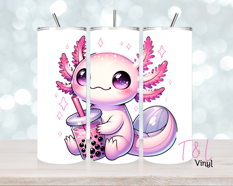 1201 Axolotl  20 oz Sublimation wrap