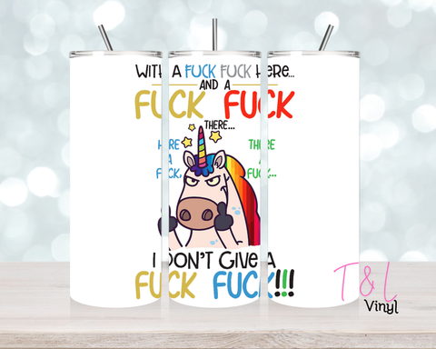 1200 Dont give a 20 oz Sublimation wrap