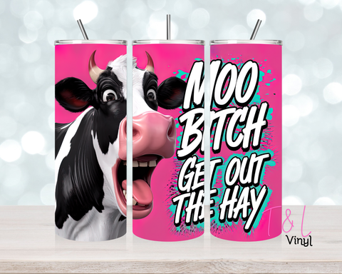 1231 Moo 20 oz Sublimation wrap