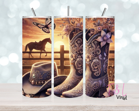 1228 Country  20 oz Sublimation wrap