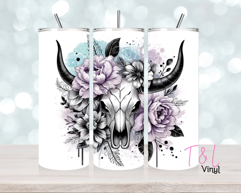 1236 Boho  20 oz Sublimation wrap