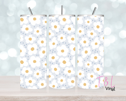 1224 Daisy 20 oz Sublimation wrap