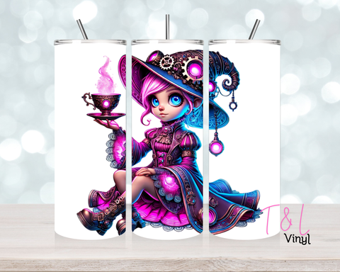 1222 Girl 1 20 oz Sublimation wrap