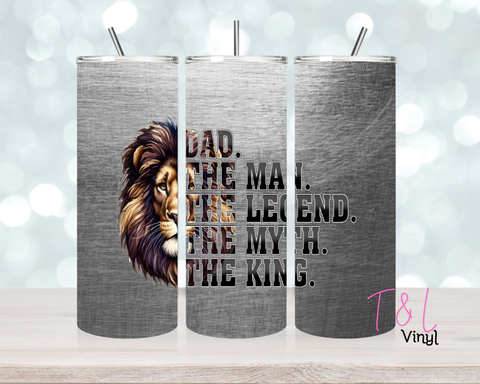 1245 Dad 20 oz Sublimation wrap