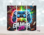 1270 Gamer life 20 oz Sublimation wrap