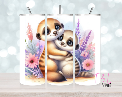1277 Meerkat 20 oz Sublimation wrap