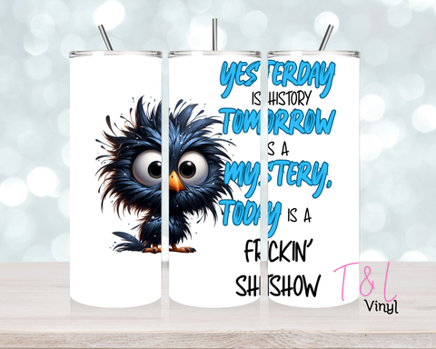 1295Yesterday 20 oz Sublimation wrap