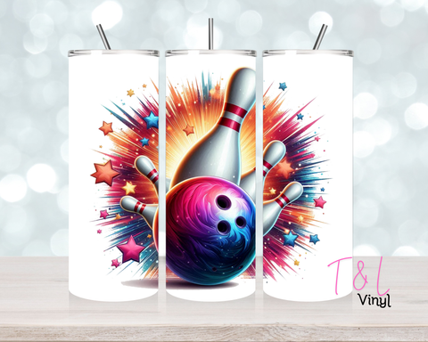 1321 Bowling 1 20 oz Sublimation wrap