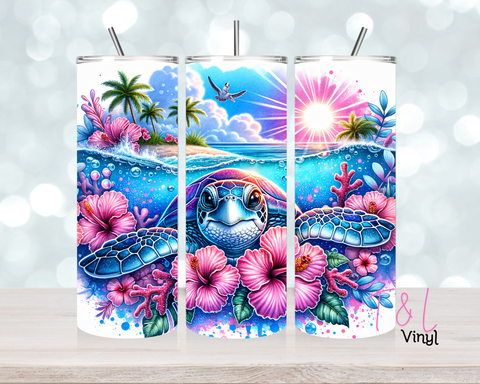 1310 Turtle Beach 20 oz Sublimation wrap