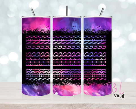 1328 Zero Given purple 20 oz Sublimation wrap