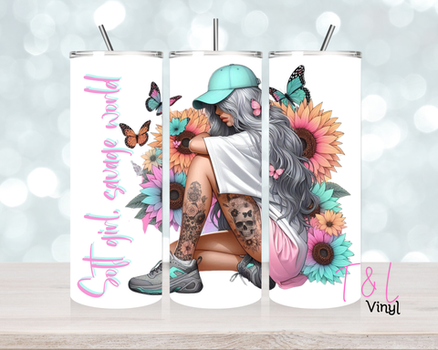 1336 Pastel Love 20 oz Sublimation wrap