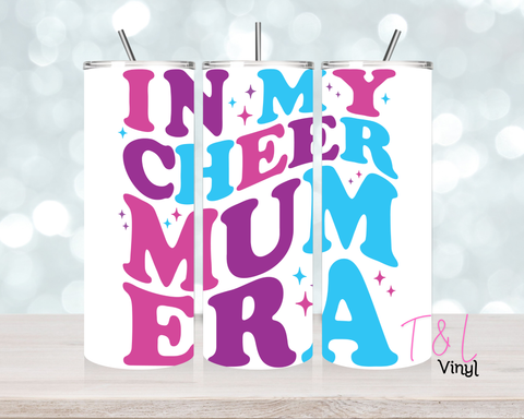 1346 In my cheer mum era 20 oz Sublimation wrap