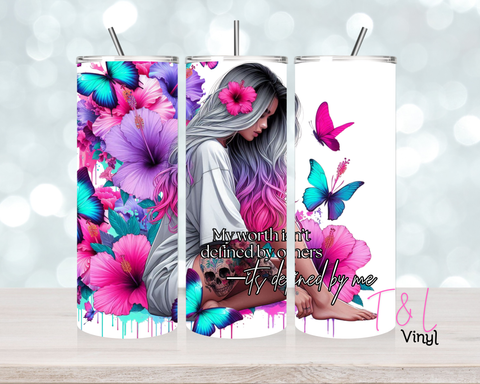 1344 Self love 20 oz Sublimation wrap