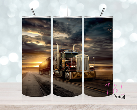1369 Truck 20 oz Sublimation wrap