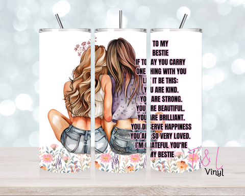1372 Bestie  20 oz Sublimation wrap