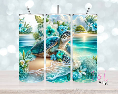 1498 Turtle 20oz Sublimation wrap