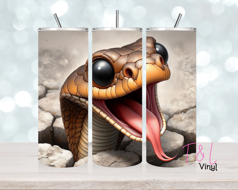 1526 Snake 20oz Sublimation wrap