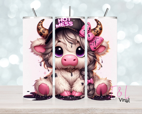 1530 Hot mess 20oz Sublimation wrap