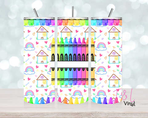 1534 Teacher 20oz Sublimation wrap