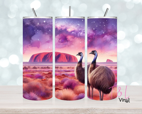 1562 Emu 20oz Sublimation wrap