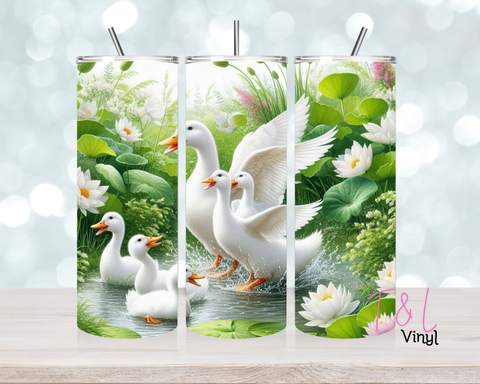 1603 Ducks 20oz Sublimation wrap