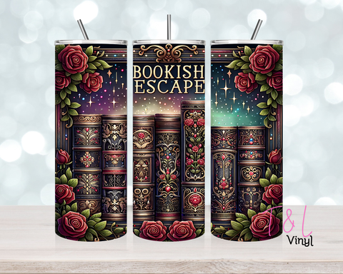 1389 book Escape  20 oz Sublimation wrap