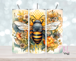 1388 Large Bee 20 oz Sublimation wrap