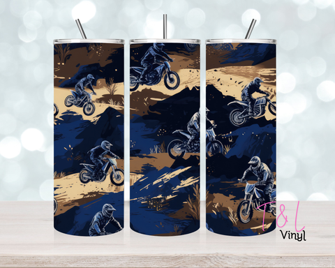 1395 Motorbike 20 oz Sublimation wrap