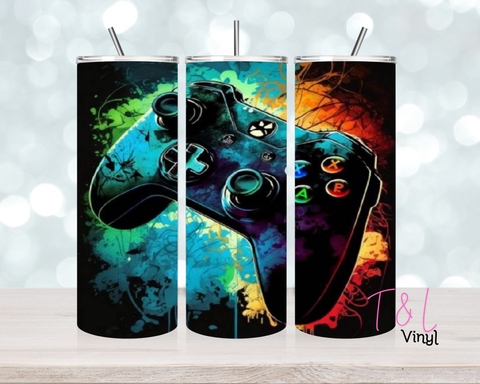 1397 Gamer 20 oz Sublimation wrap