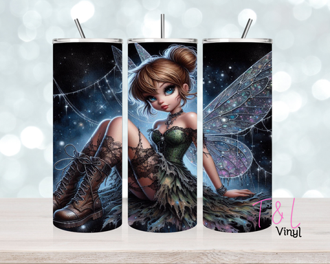 1427 Gothic Fairy 1 20 oz Sublimation wrap
