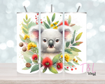 Koala and Native Bush 20 oz vinyl wrap (384)