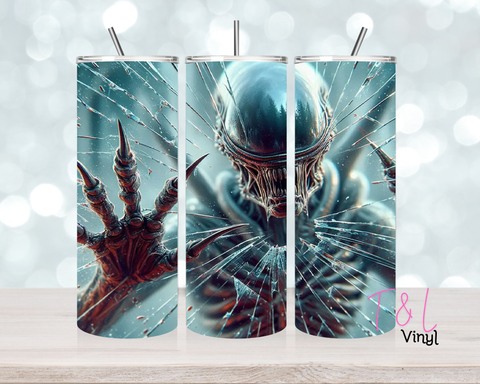 1415 20 oz Alien 3 Sublimation wrap