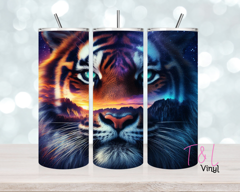 1432 Tiger 2 20 oz Sublimation wrap