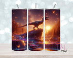 1418 Dinosaur 3 20 oz Sublimation wrap