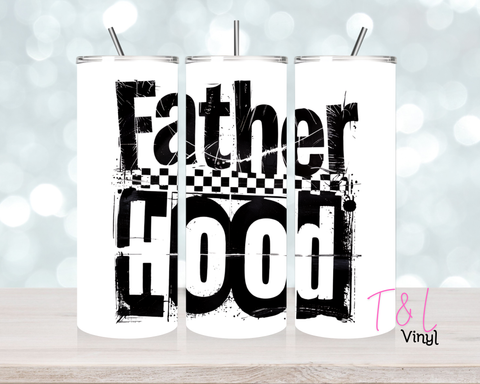 1439 Fatherhood 20 oz Sublimation wrap