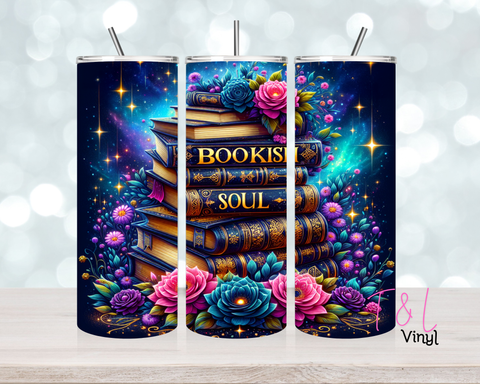 1379 Bookish Soul 20 oz Sublimation wrap