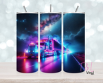 1422 Night Road Train  20 oz Sublimation wrap