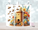 1386 Bee Hive 20 oz Sublimation wrap