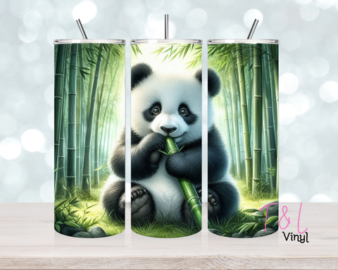 1445 Panda 20 oz Sublimation wrap