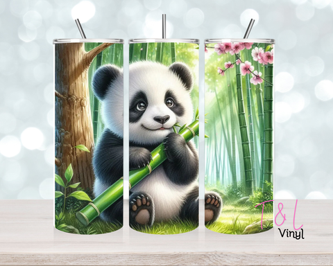 1443 Panda 20 oz Sublimation wrap