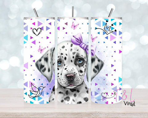 1467 Cute Dalmatian 20 oz Sublimation wrap