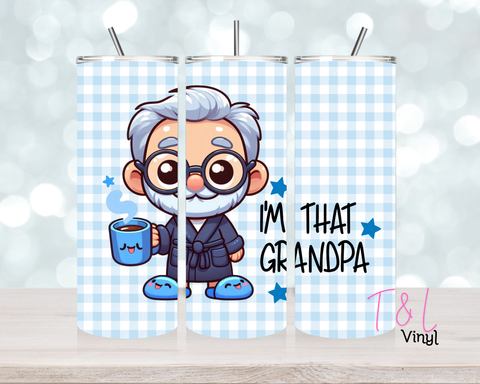 1470 Im that Grandpa 20 oz Sublimation wrap