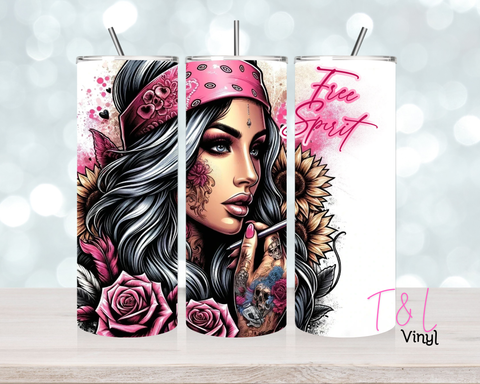 Free Spirit 20 oz Sublimation wrap (424)