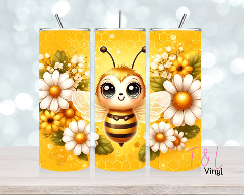 BEE LOVE 20 oz Sublimation wrap (435)