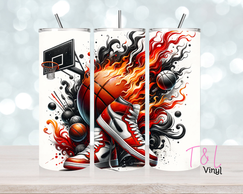 1479 Basketball 20 oz Sublimation wrap